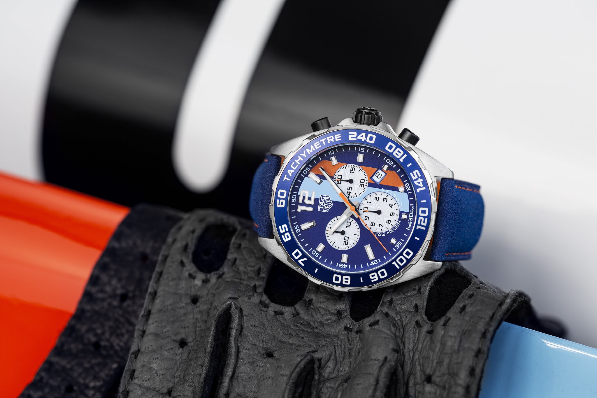 Tag heuer formula 1 gulf special edition deals